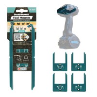 StealthMounts Blue Tool Mounts For Makita 40V XGT Tools (4 Pack) &pound;14.95
